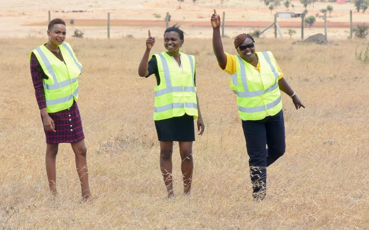 DSLR photo of Baraka Gardens land estate in Mavoko — residential plots near Nairobi, Kenya (photo 03)