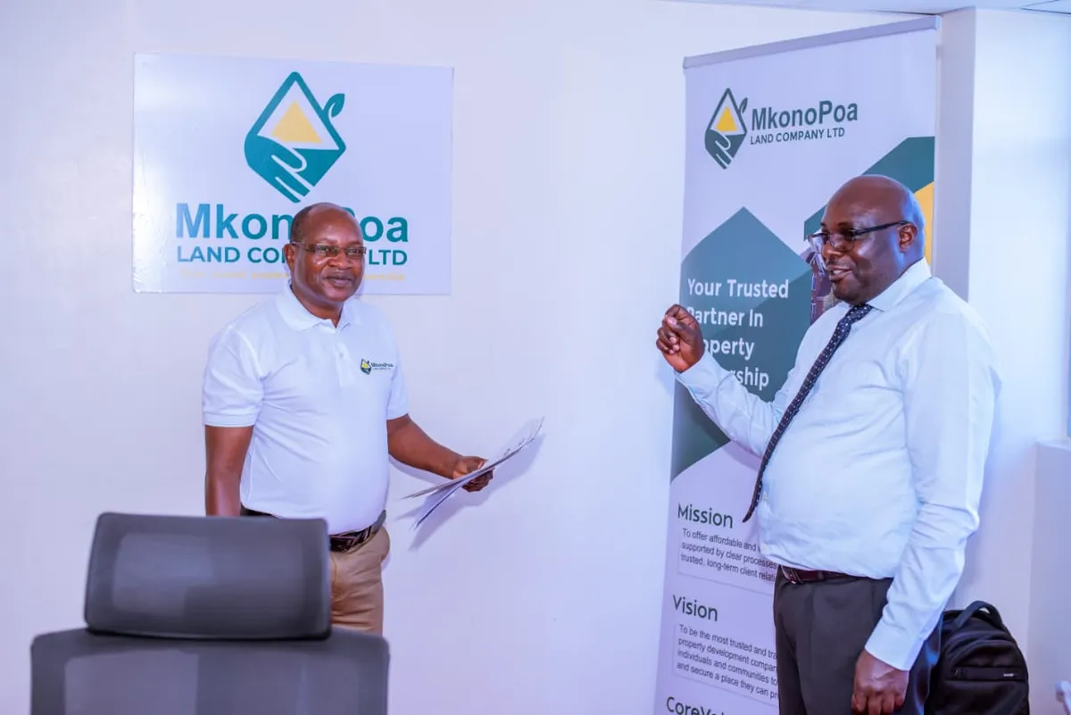 MkonoPoa team during a site visit and client engagement