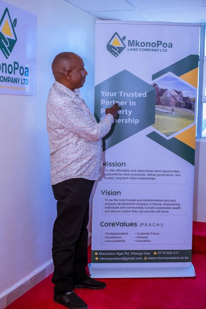 MkonoPoa team during a site visit and client engagement
