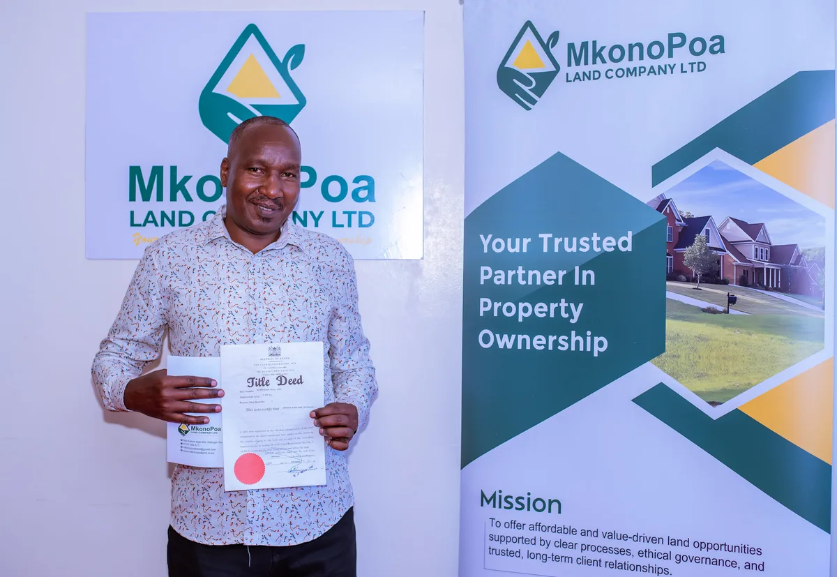 Site visit photo at Baraka Gardens estate, Mavoko — ⅛ acre plots from KES 585,000 (photo 06)